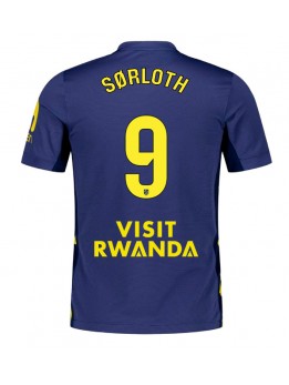 Billige Atletico Madrid Alexander Sorloth #9 Bortedrakt 2025-26 Kortermet
